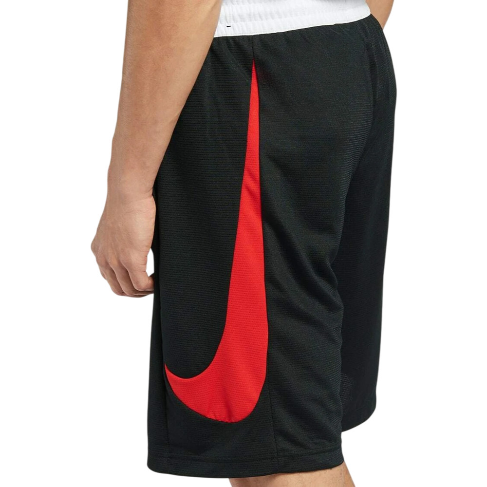 Nike Dri-FIT Basketball Shorts Men’s Small Black Red White Loose Fit New